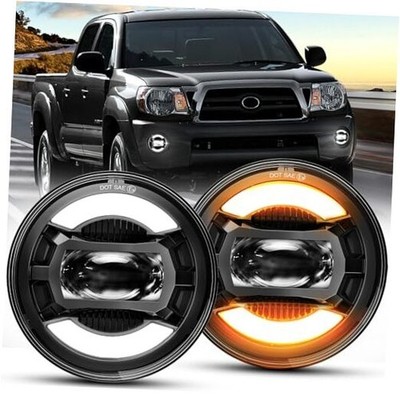  60W LED Fog Lights Assembly 200% Brighter Driving Lights Compatible with Black