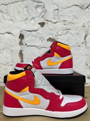 Air Jordan 1 High OG 'Light Fusion Red' Men's Size 10.5 NEW