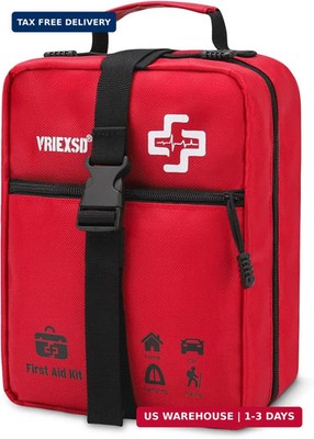 VRIEXSD 400 Piece Large First Aid Kit for Home, Car, Travel, Camping,Sports | Co