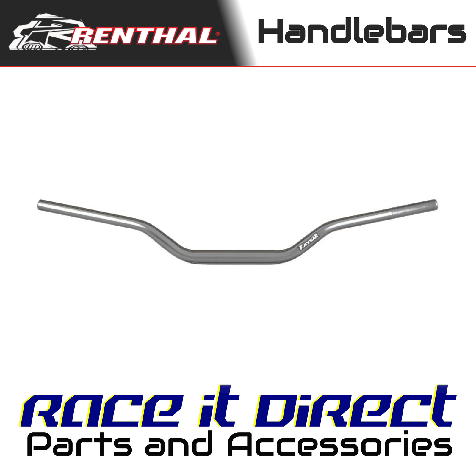 Handlebar for HONDA TRX 250R Fourtrax 1986-1987 Fatbar Tanium Renthal