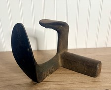 Antique/Vintage ACME Cast Iron Shoemaker Anvil Tool Cobbler Shoe Repair Stand