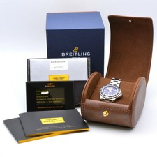 Breitling A17312C9 Superocean II 36 36mm Black Automatic Box Papers Women's 7