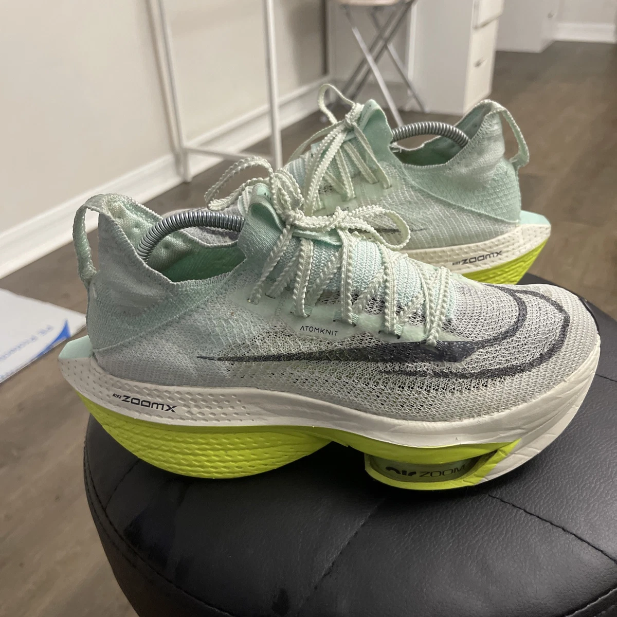 Nike Air Zoom Alphafly NEXT% 2 Mint Foam Volt W for sale | eBay