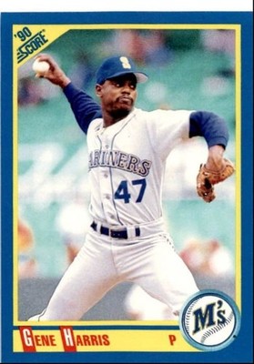 1990 Score Gene Harris Seattle Mariners #548