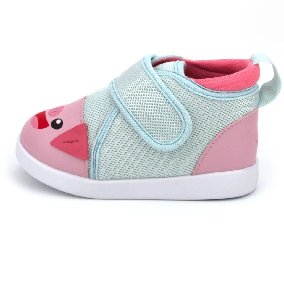 Zapatos para niños pequeños ikiki Lindos Cerdo Chirriantes V2 | Rosa/Azul Foto 3 de 4