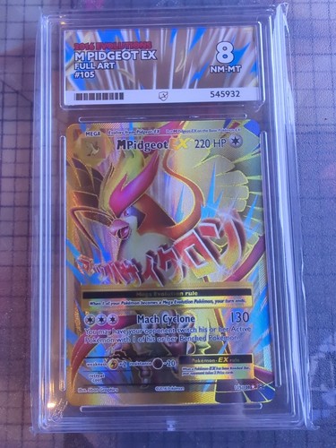 M Pidgeot-EX graded ACE 8 for sale on eBay