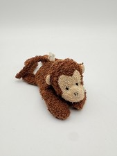 RUSS Home Buddies Plush Coco Monkey Brown Terrycloth Brown VTG Toy Floppy
