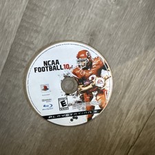 NCAA Football 10 (Sony PlayStation 3, 2009) Disc ONLY
