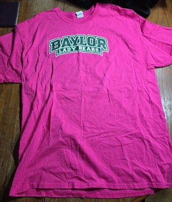 baylor lady bears t-shirt Womens Xlarge basketball champions Sic Em For The Cure