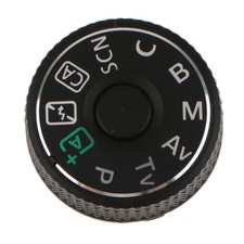 Replacement Top Mode Plate Function Dial Button Cover Part For Canon EOS 70D Cam