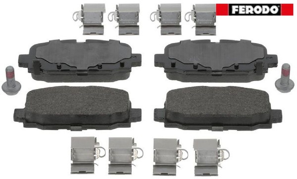 Ferodo FDB5049 Bremsbelagsatz FüR Scheibenbremse Bremsbelagsatz FüR Jeep-image