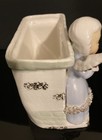 Napco Spaghetti Trim Angel Wednesday’s Child Planter 4.5” — photo 5