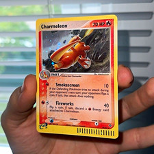 Pokemon TCG Charmeleon 99/97 EX Dragon Secret Rare Holo E-Reader English 2003 on eBay