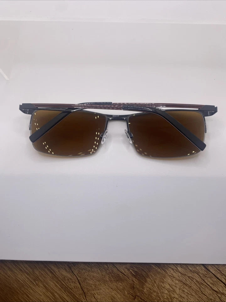 Gafas de sol Shaq SOLO MARCOS Zyloware media montura 145 marrón 144 Foto 4 de 4