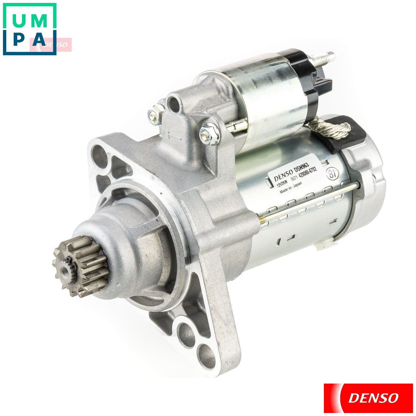 Starter Motor fits SKODA OCTAVIA Mk2 2.0D 10 to 13 CLCA Denso 02Z911023M Quality - Image 55