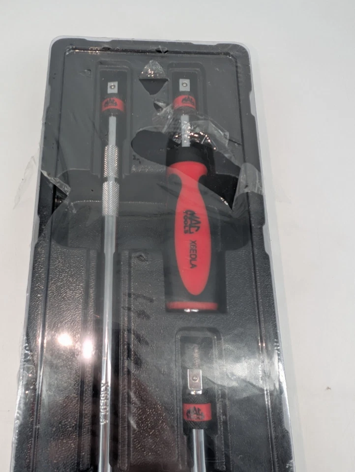  Mac Tools 3 Piece Set 3/8 Drive Locking Hand Drive Extension 7", 10", 18" - Image 3 of 4