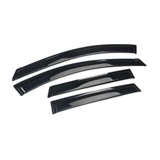 Window Visor 4Dr Rain Guard for Nissan Rogue Select 2014-2015 Smoke Left Right