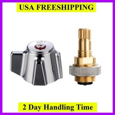 Hand Wash Sink Faucet Handle Kit, Commercial Faucets Parts Replacement Handle...