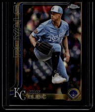 2025 Topps Chrome Update #USC115 Kris Bubic Black Lava Refractors #/10