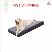 MIHIKK Waterproof Dog Bed Medium Size Dog Orthopedic Dog Beds for Crate with Rem