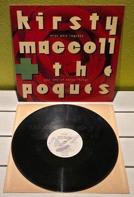 EP 12'' K. MACCOLL & POGUES Miss Otis/Just / AZTEC CAMERA Do I (Chrysalis 90) NM!