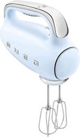 SMEG HMF01PBUK RETRO 50'S STYLE HAND MIXER IN PASTEL BLUE