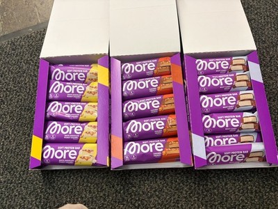 3er Set Soft Bars More Nutrition