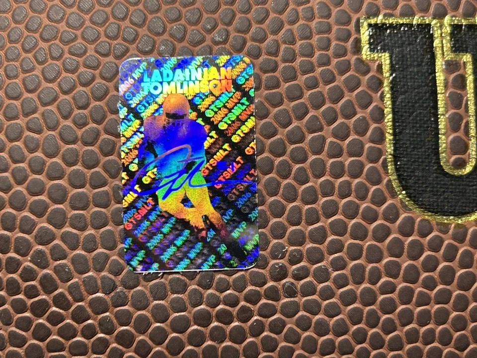 LaDainian Tomlinson Signed Wilson NFL Football “21” Inscribed GTSM COA Chargers - Image 4 of 4