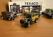 VTG Custom AFX 4 Gear MT #1920 H.O. ‘29 Ford Woodie Wagon in Black Slot Car Runs