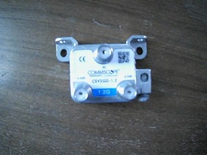 CommScope Two-way Splitter, 5–1218 MHz, Dual Mount CSV2GD 1.2