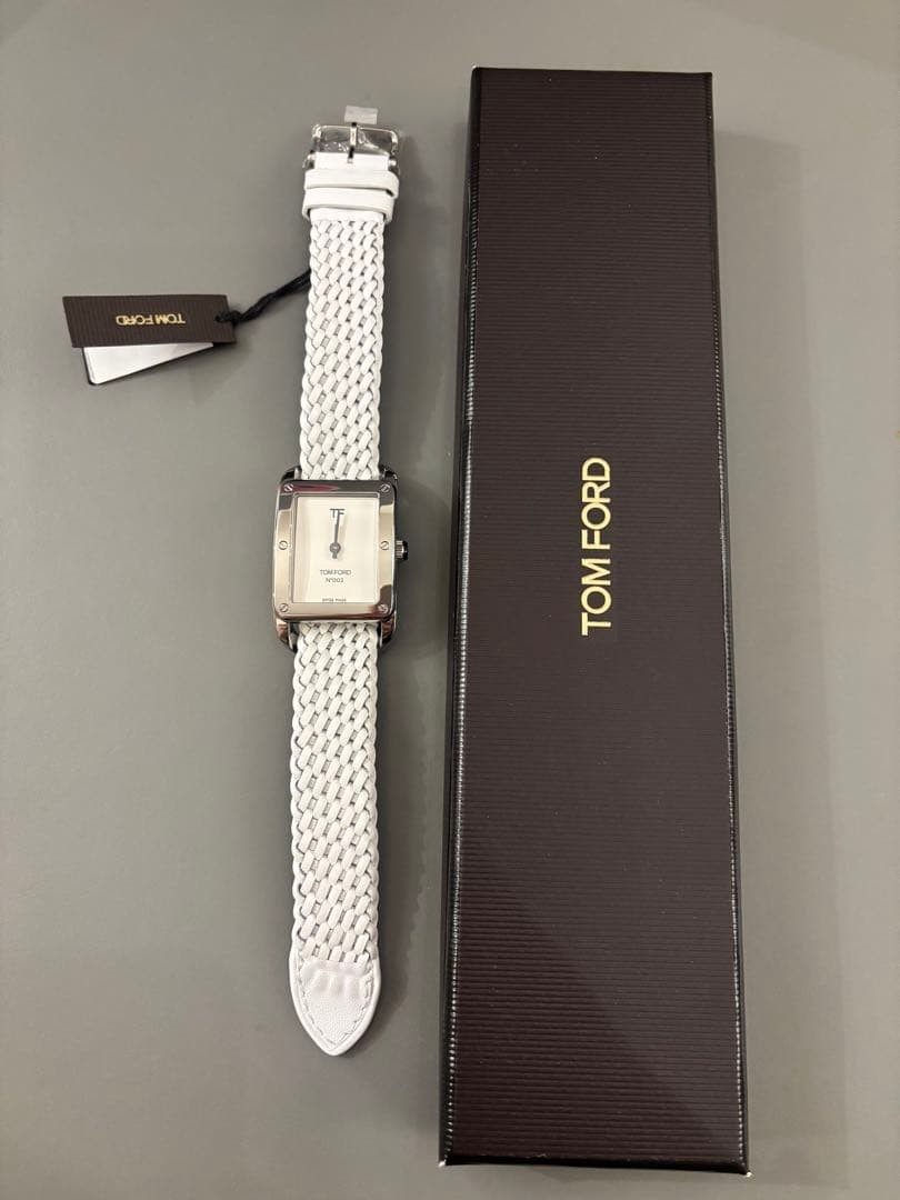30 TOM FORD N��003 Rectangular White - image 3