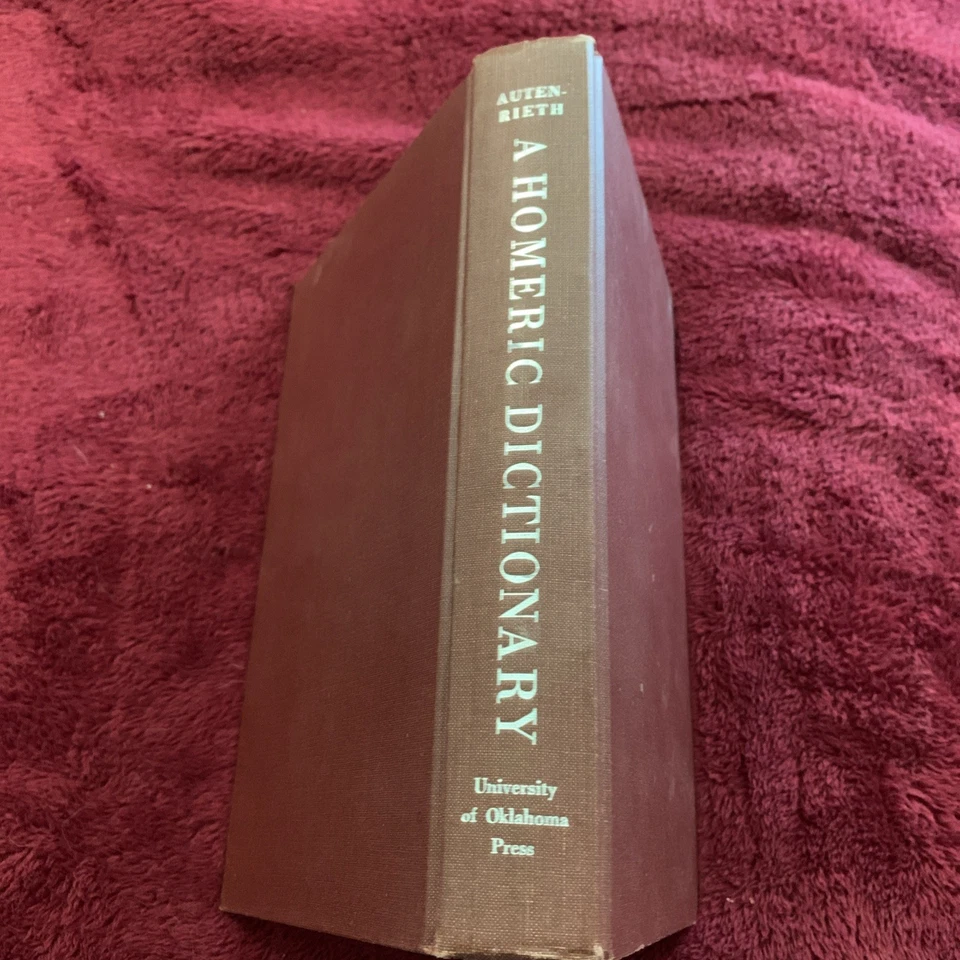A Homeric Dictionary for Schools & Colleges by G. AUTENRIETH VG+ HC Good - Image 2 of 4