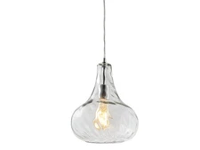JYL3519A Ferano 9" Adjustable Metal/Glass Pendant Contemporary Transitional D...