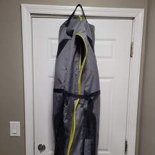 REI Ski Travel Carrying Bag Case Gray  Black 75" Long divider insulated