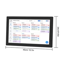 15.6-inch Smart Interactive Calendar Digital Display For Family Scheduling NMWP