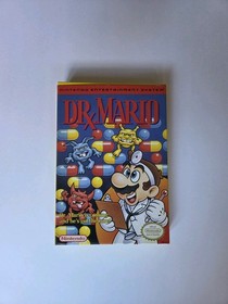 Nintendo NES Dr. Mario 1990 Vintage Cartridge with Box and Manual Untested