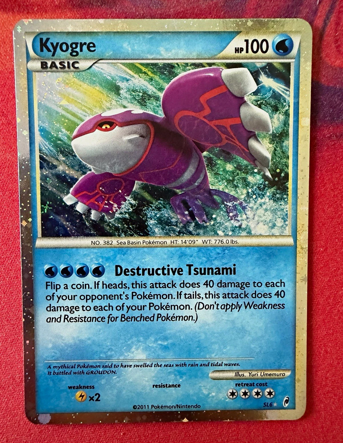 Kyogre - Call of Legends #SL6 Price & Value ($269.99) | PokeScope