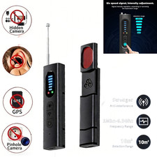 Anti-Spy Hidden Camera Detector Finder Bug GPS Tracker Scanner Hotel Car Device