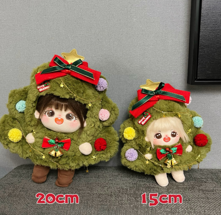 サンタ服のカスタムドール 約20cm おさな