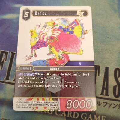 Final Fantasy TCG Opus IV LP Kefka EX 4-147H | eBay