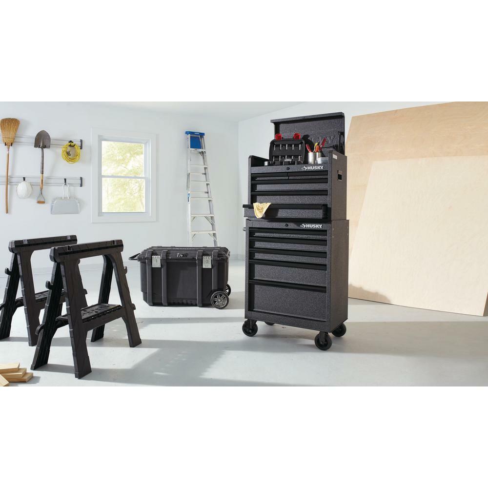 Husky Folding Sawhorse 28 Inch Saw 