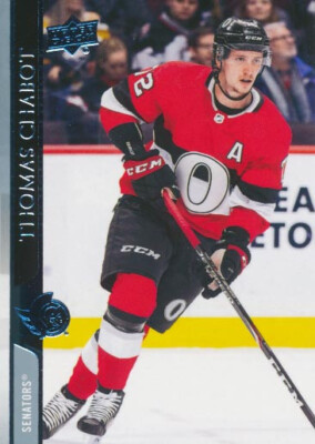 2020-21 Upper Deck #379 THOMAS CHABOT - Ottawa Senators