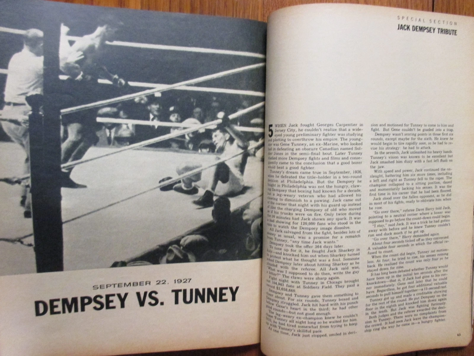 Wint-1963 Inside Boxing Mag(JACK DEMPSEY/ANGELO DUNDEE/CHRIS DUNDEE/CASSIUS CLAY - 画像3/12