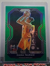 Diana Taurasi 2021 Panini  WNBA Prizm #28 GREEN PRIZM Phoenix Mercury UCONN