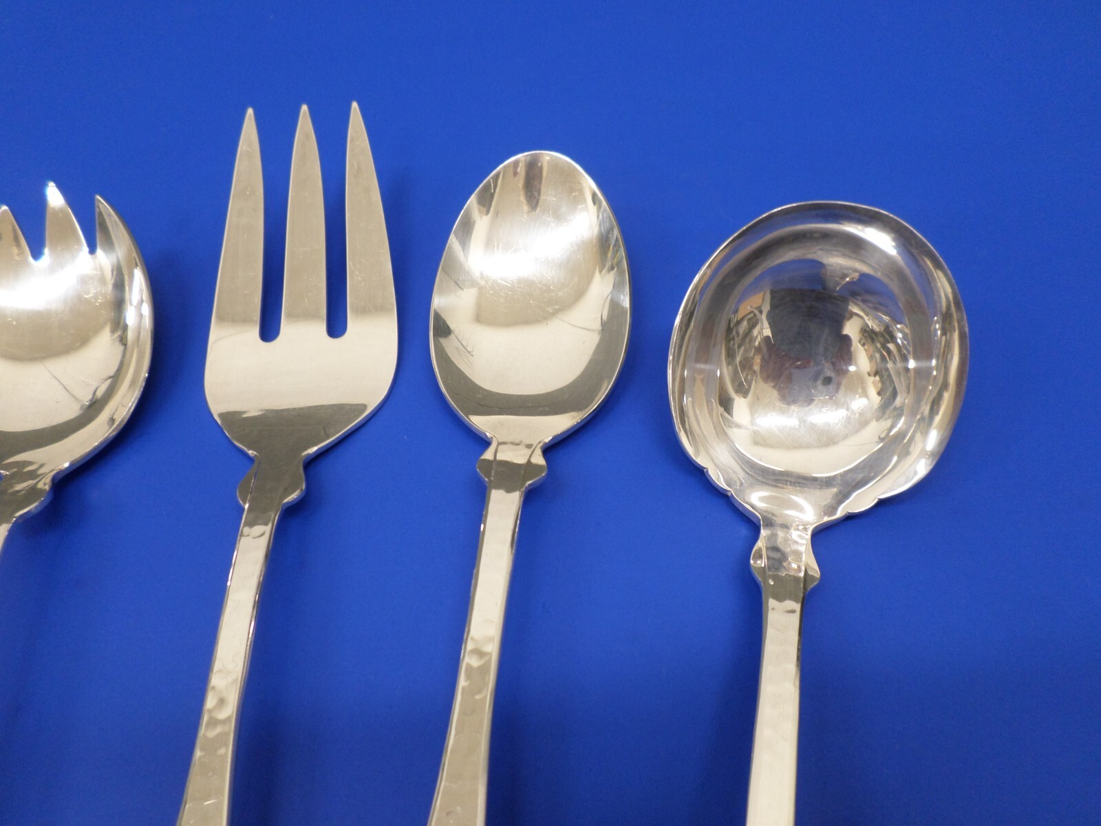 6 Towle HAMMERSMITH Silverplate KOREA 16901990 Silverware SERVING