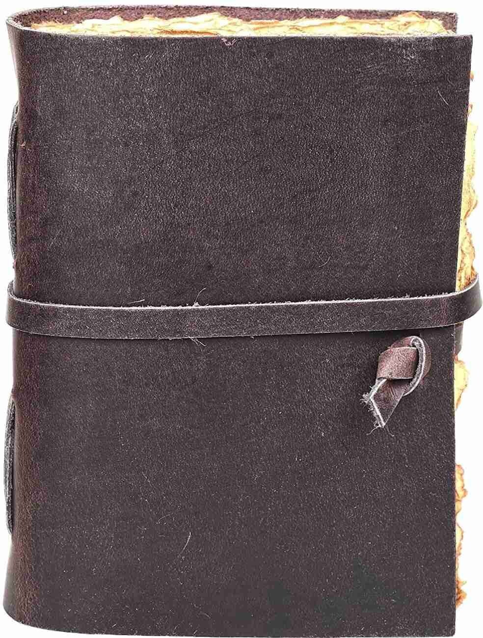 Vintage Leather bound Journal Antique Handmade Paper Notebook Diary Sketchbooks eBay