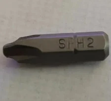 50ct SPH2 Screwdriver Insert Bits 1" 25MM Bulk 1/4" Hex Drive - LOT OF 50