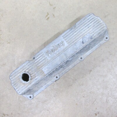 HOLLEY MICKEY THOMPSON VINTAGE FORD 351 CLEVELAND ALUMINUM VALVE COVER 103R-40B