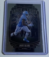 Javonte Williams 2021 Panini Legacy Under The Lights Rookie RC #UL-JAW Tar Heels