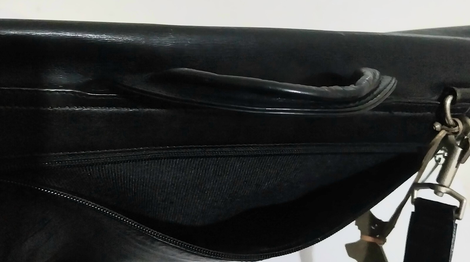 Radley Black Leather Large Laptop Bag 42cm X 30cm X 12cm eBay